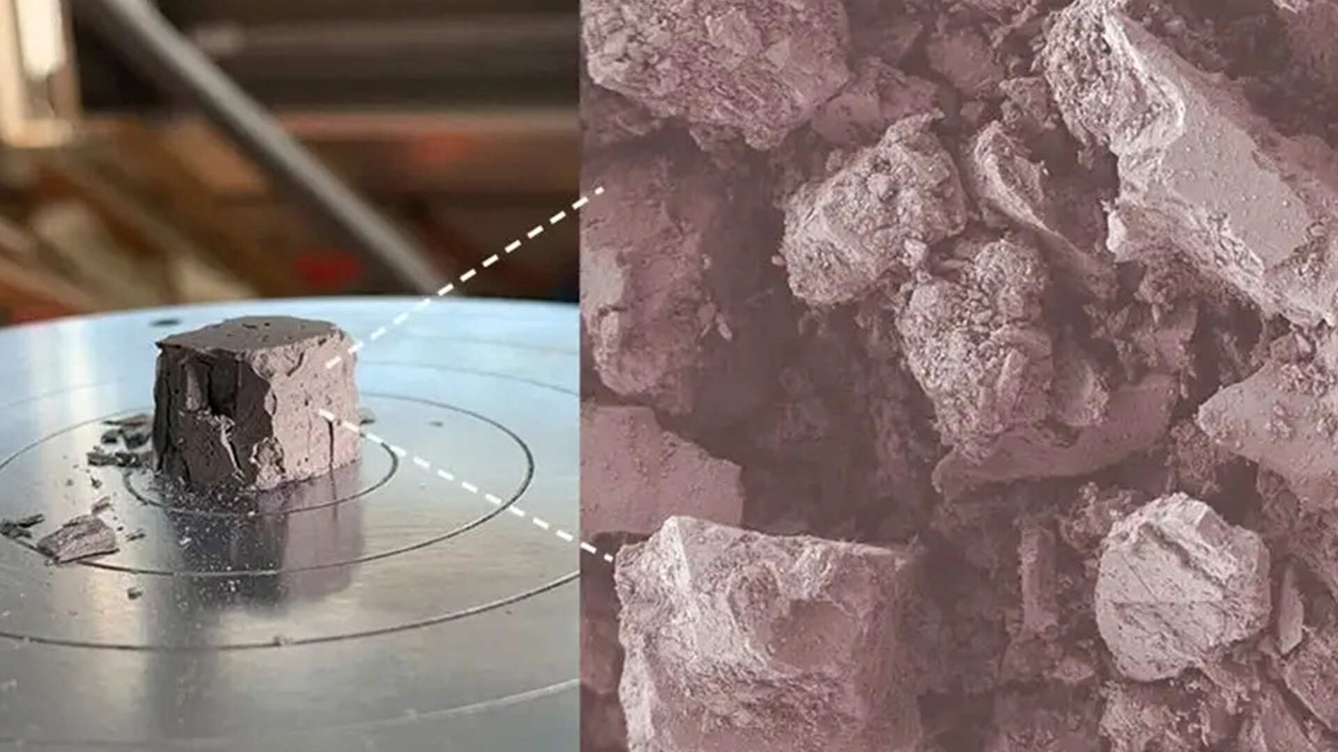 Space cement is here: How it could be used to build houses on Mars and the Moon Space cement is here: How it could be used to build houses on Mars and the Moon