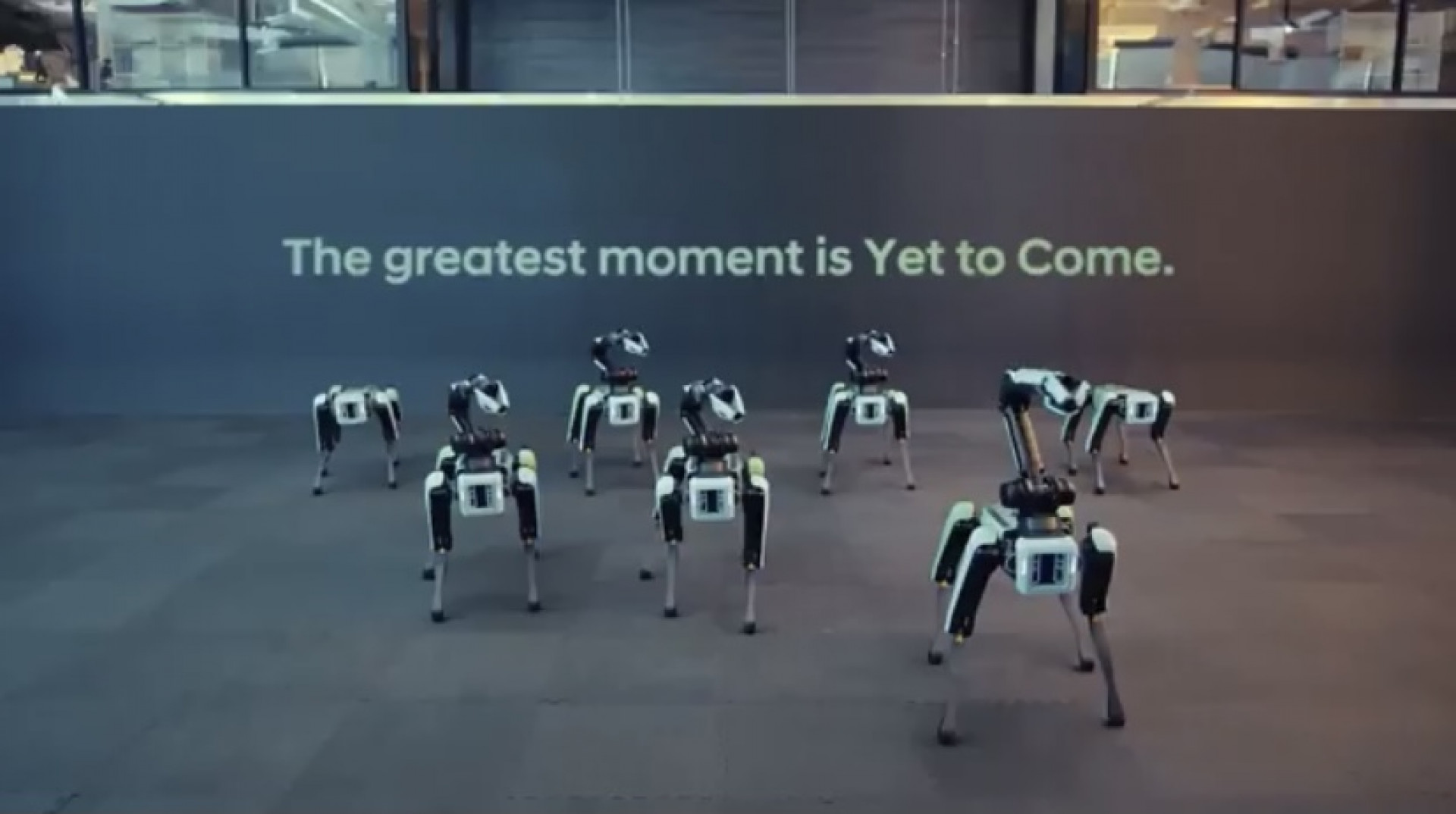 The dancing robots performed in a video with music from BTS. - Vimarsana News