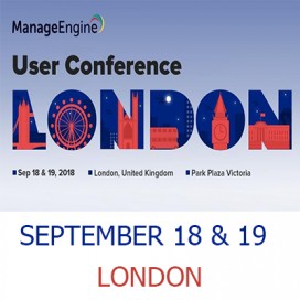 Manage Engine - User Conference 2018