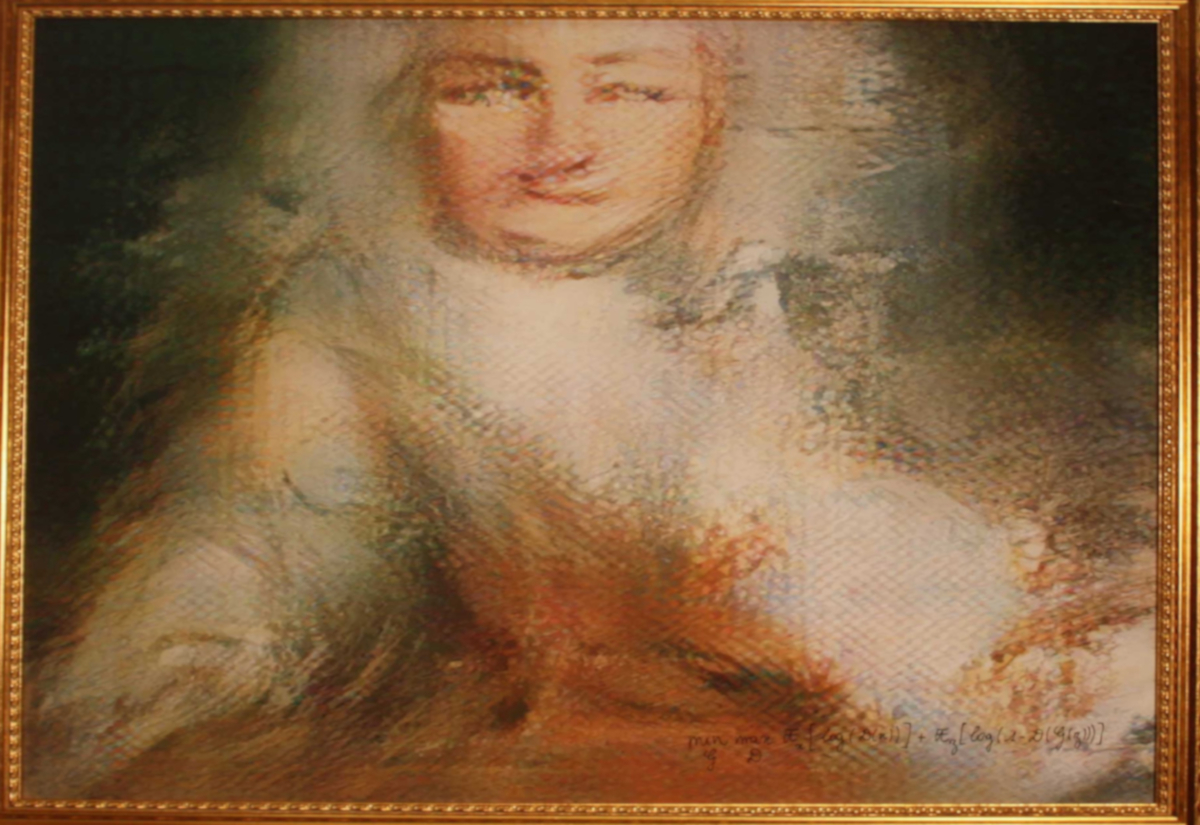 A Painting By AI Will be Sold at Christie's A Painting By AI Will be Sold at Christie's
