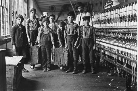 Children factory workers Children factory workers