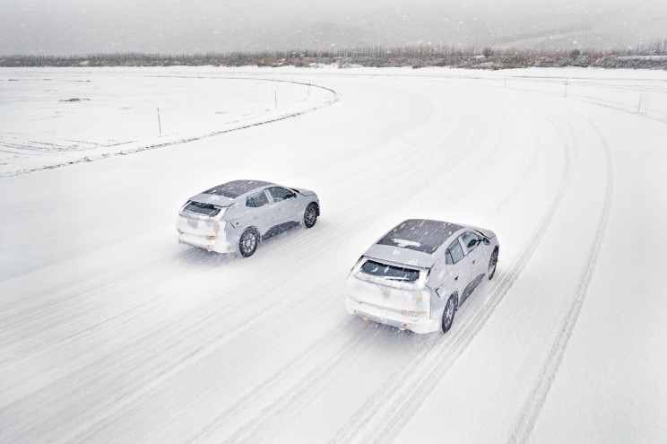 China's Leading EV Startup Puts Its Prototype Through a Cold Weather Test