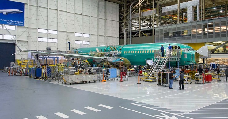Manufacturing-Boeing-737-MAX-8 Manufacturing Boeing 737 MAX 8