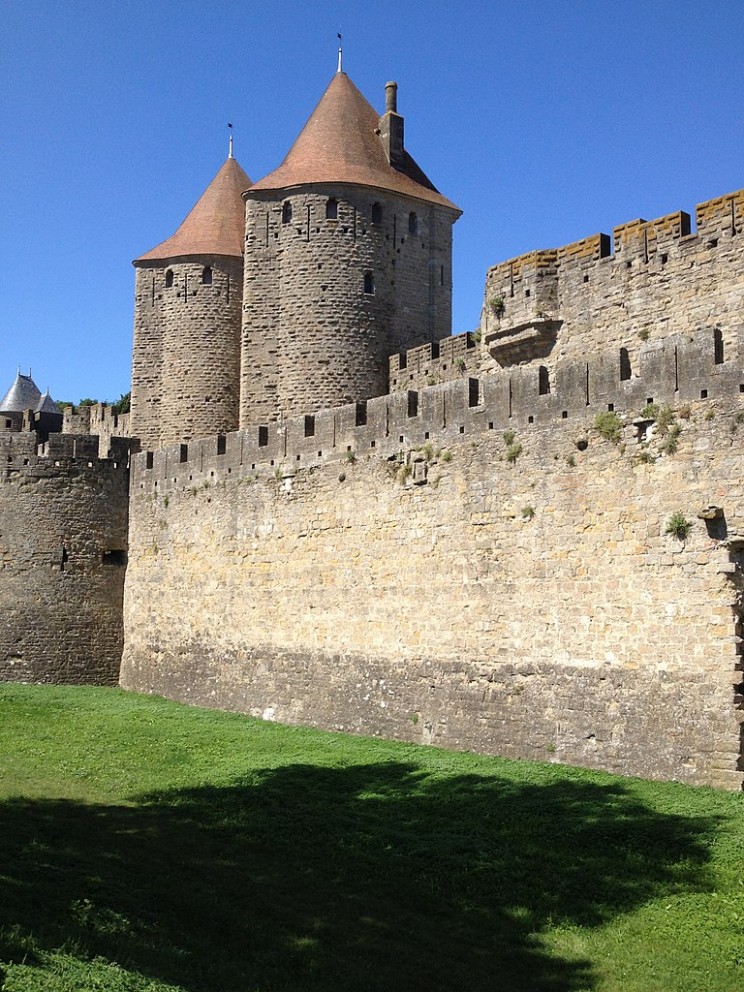 Carcassonne: The Fortified Town of Southern France Built By the Visigoths With an Inner Medieval Fortress Carcassonne: The Fortified Town of Southern France Built By the Visigoths With an Inner Medieval Fortress