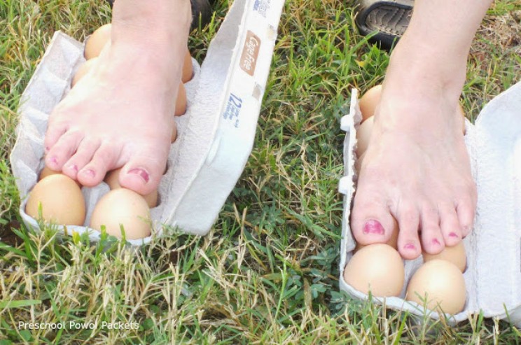 easter stem egg-walk