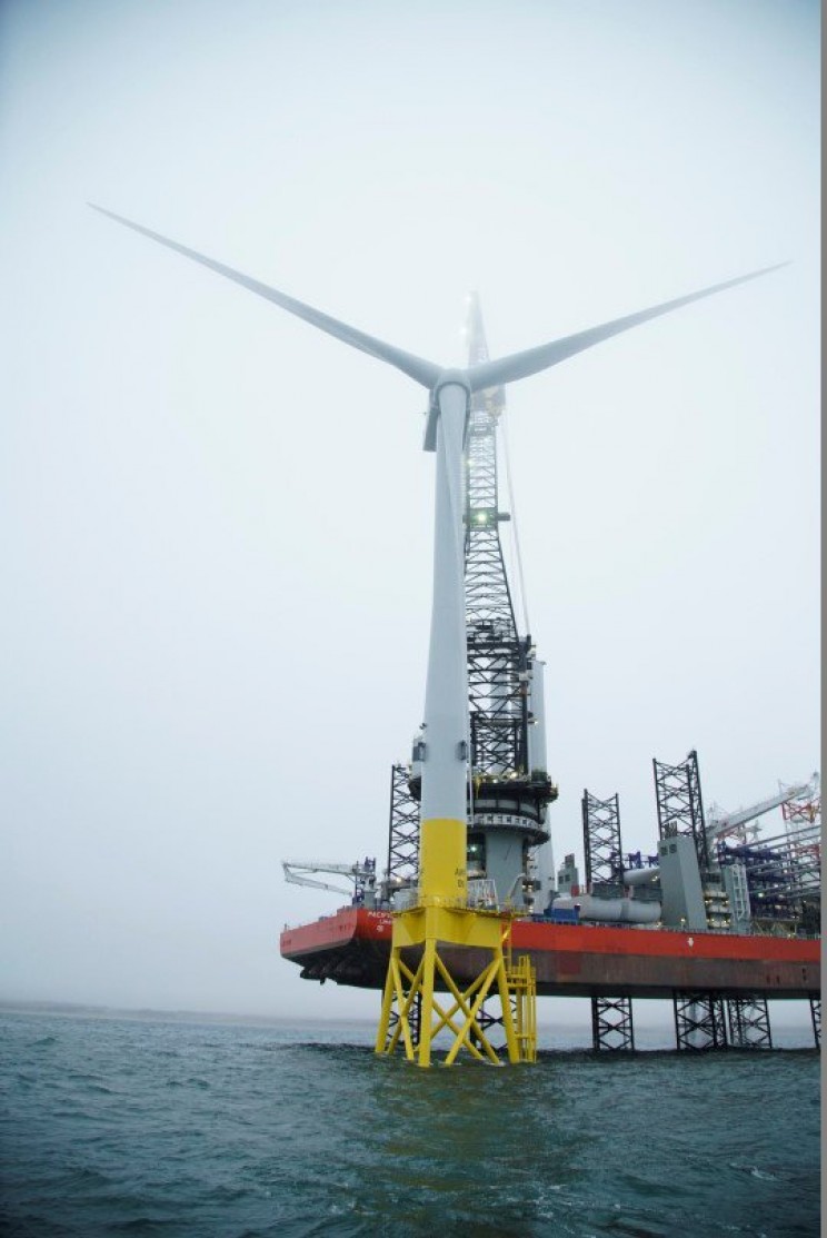 Scottish Coast is Now Home to the Most Powerful Wind Turbine in the World Scottish Coast is Now Home to the Most Powerful Wind Turbine in the World