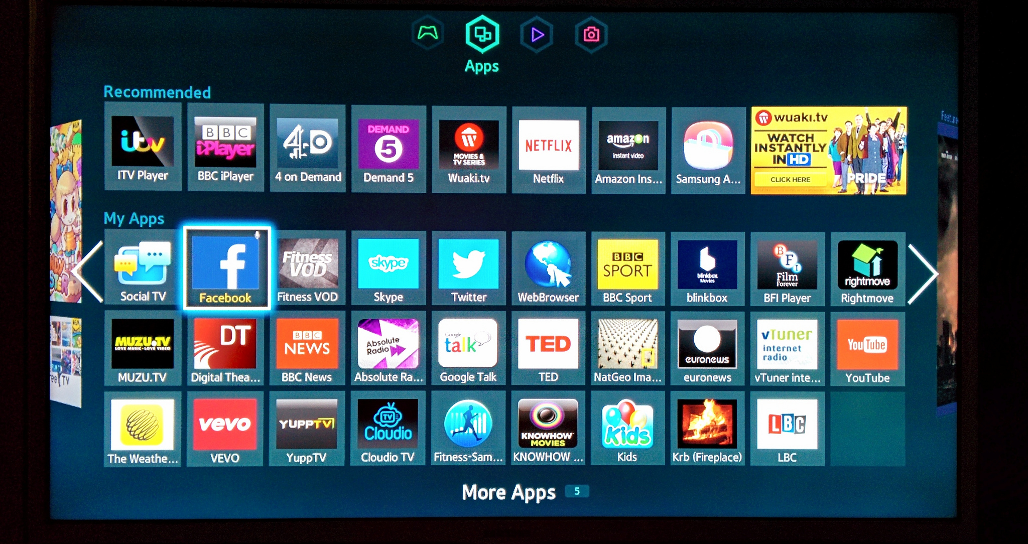 samsung smart TV apps hack