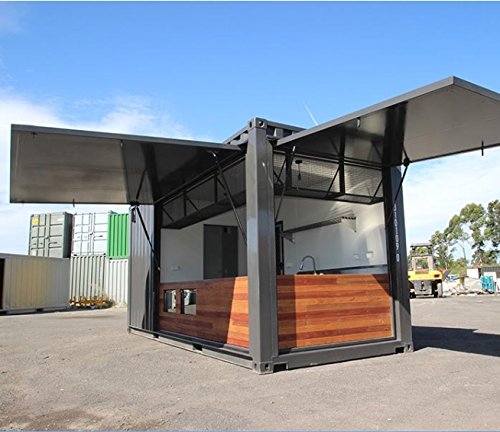 Amazon shipping containers pop-up