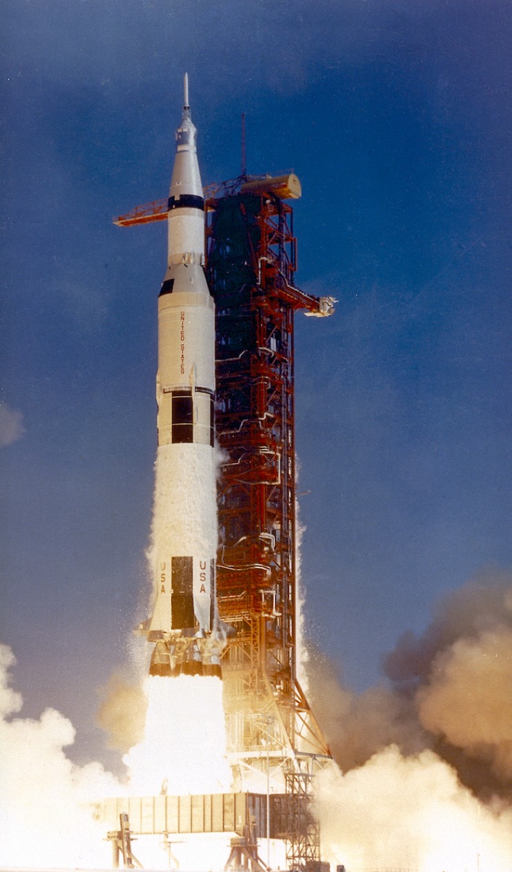 Apollo 11 mission launch
