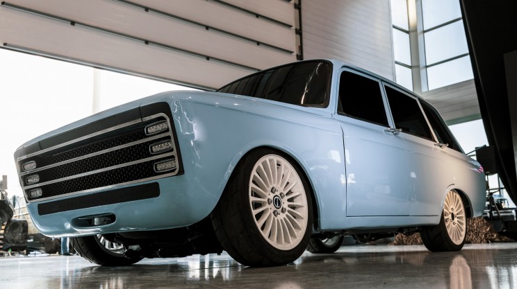 Kalashnikov CV-1 Electric Car Russian Arms Manufacturer Unveils Electric Car Prototype to Rival Tesla