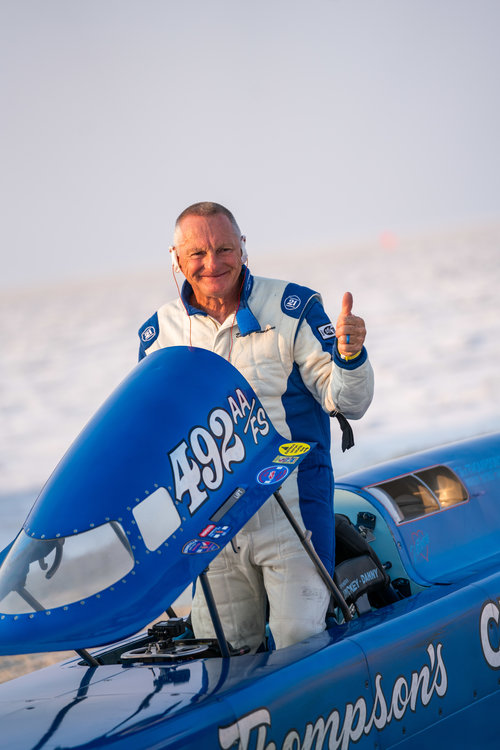 50-Year-Old Streamliner Set the New World Land Speed Record of 722.1 km/h 50-Year-Old Streamliner Set the New World Land Speed Record of 722.1 km/h