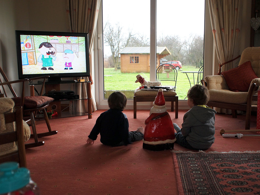 Children Watching TV Children Watching TV