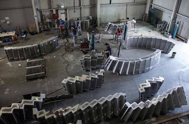 80-Year-Old Railway Station Escalators Are Turned Into A Striking Art Installation 80-Year-Old Railway Station Escalators Are Turned Into A Striking Art Installation