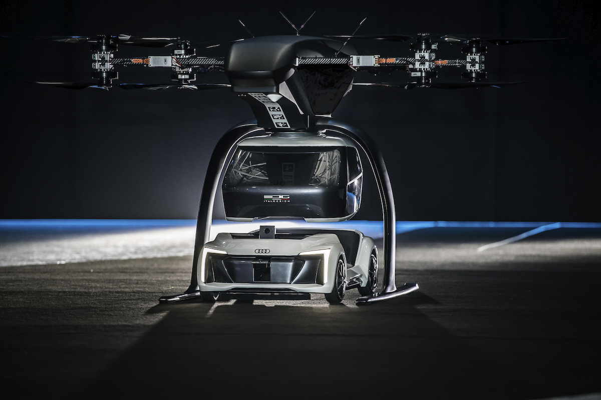 Audi and Airbus Displays Latest Flying Car Concept in Amsterdam Audi and Airbus Displays Latest Flying Car Concept in Amsterdam