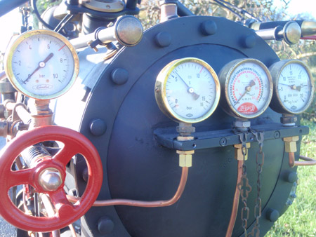 Steam Powered Motorbike Inspired by Jack Sparrow Steam Powered Motorbike Inspired by Jack Sparrow