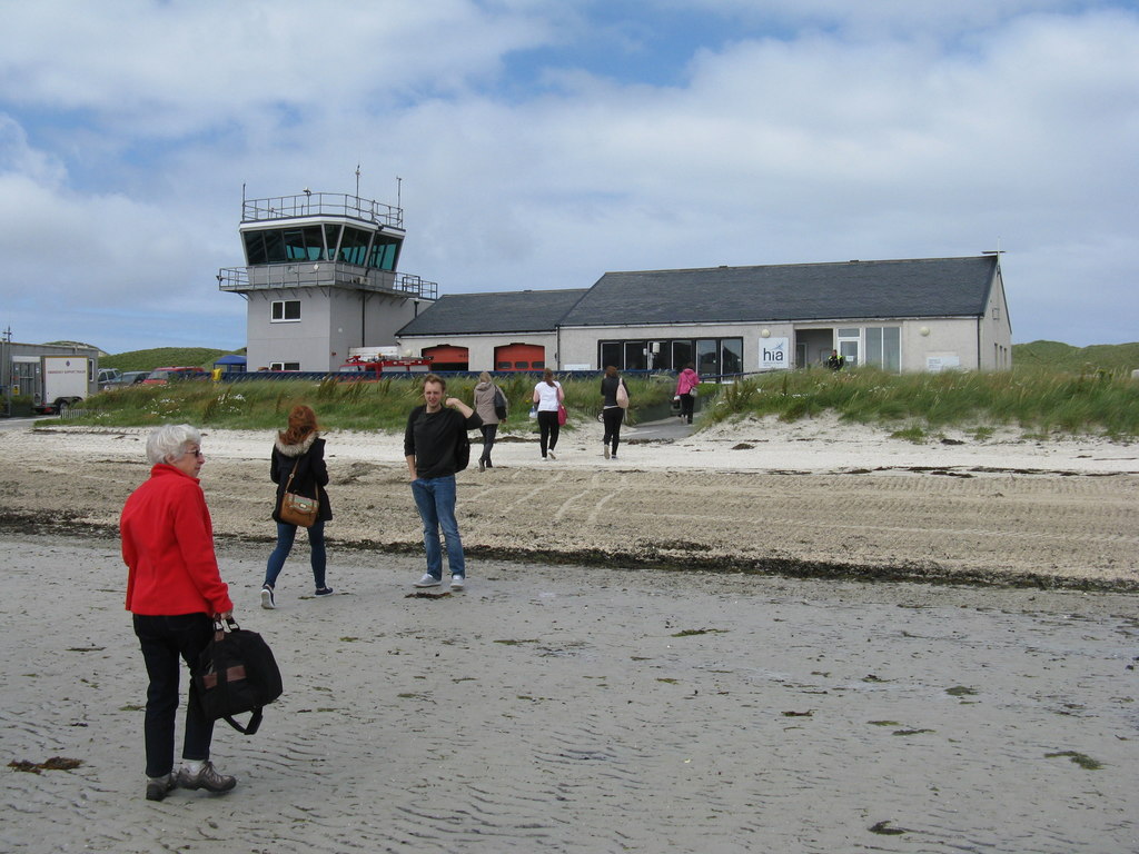 The World's Only Airport Where the Planes Land Right on the Sand The World's Only Airport Where the Planes Land Right on the Sand