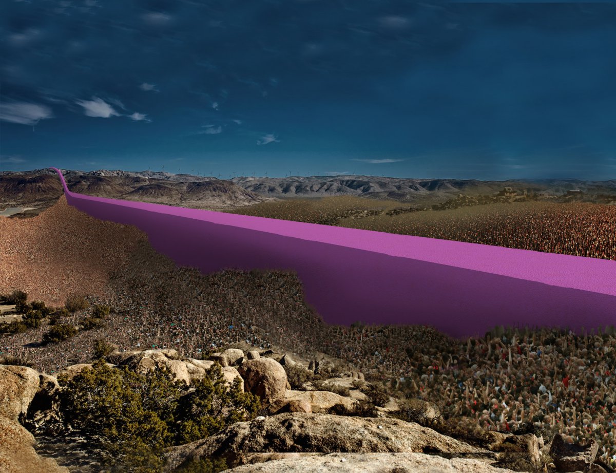 Mexican Design Firm Shows How Building Trump's Border Wall Could Take 16 Years Mexican Design Firm Shows How Building Trump's Border Wall Could Take 16 Years