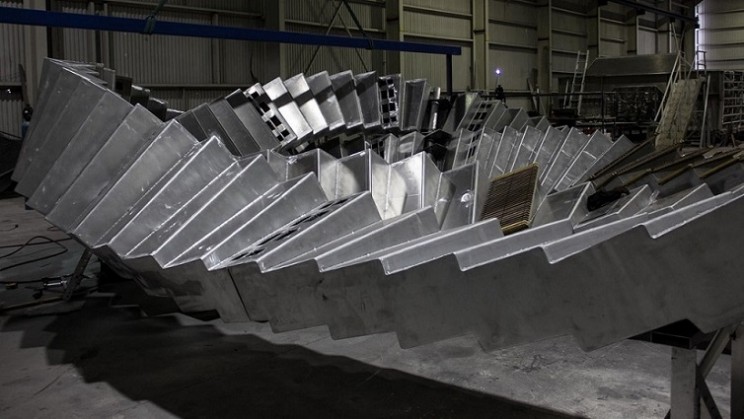 80-Year-Old Railway Station Escalators Are Turned Into A Striking Art Installation