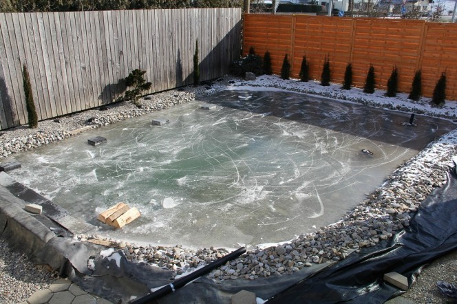 Redditor Shows, Step-by-Step, How He Built an Amazing Pond in His Backyard