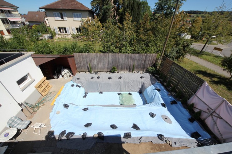 Redditor Shows, Step-by-Step, How He Built an Amazing Pond in His Backyard