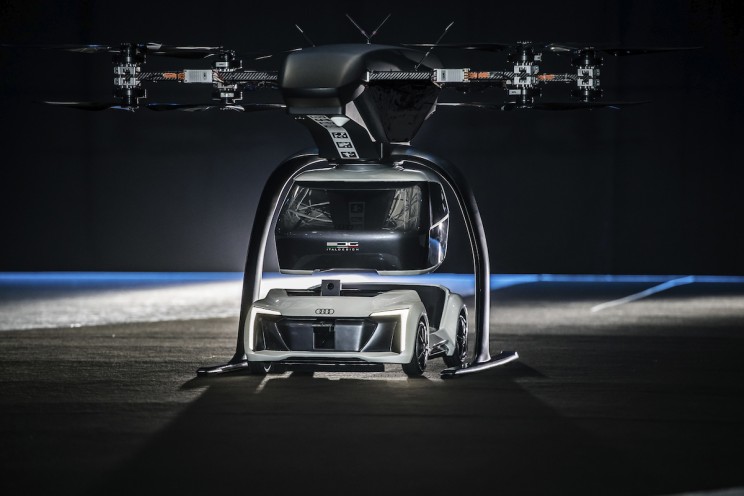 Audi and Airbus Displays Latest Flying Car Concept in Amsterdam