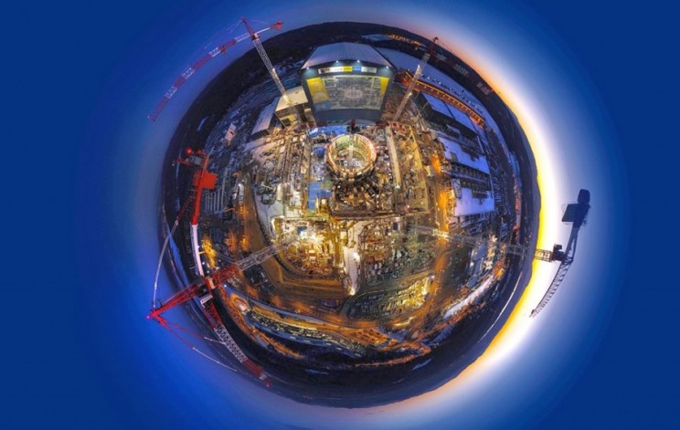 International Nuclear Fusion Facility Announces They're at a 'Halfway Point'