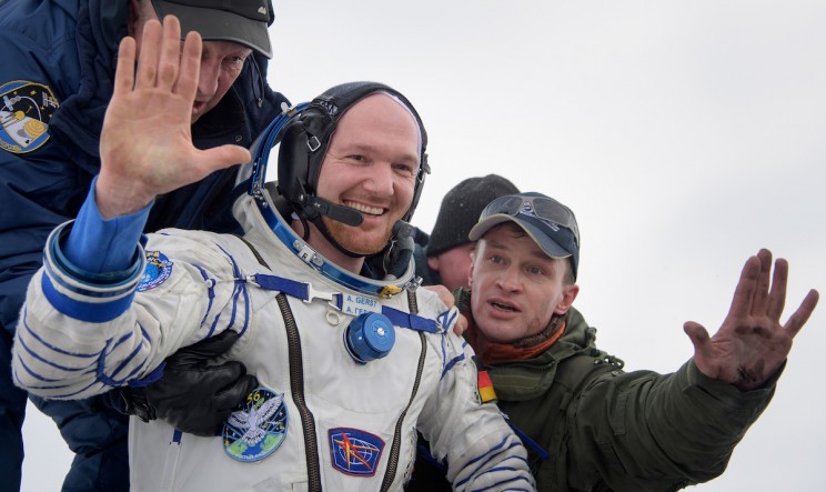 ISS' Expedition 57 Crew Returns Home From 197-Day Mission in Space ISS' Expedition 57 Crew Returns Home From 197-Day Mission in Space