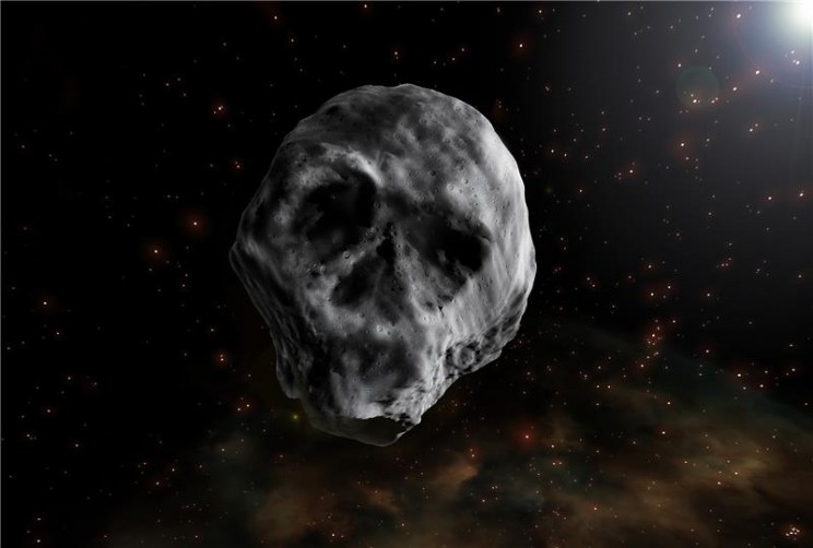 Skull-Shaped Halloween Asteroid Will Pass Earth Again in 2018