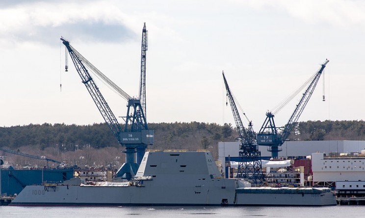 The U.S. Navy's Newest Stealth Destroyer Has Broken Down The U.S. Navy's Newest Stealth Destroyer Has Broken Down