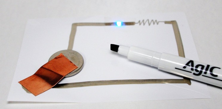 A Tokyo Startup Created a Pen with Conductive Ink that Allows You to Draw Your Own Circuits A Tokyo Startup Created a Pen with Conductive Ink that Allows You to Draw Your Own Circuits