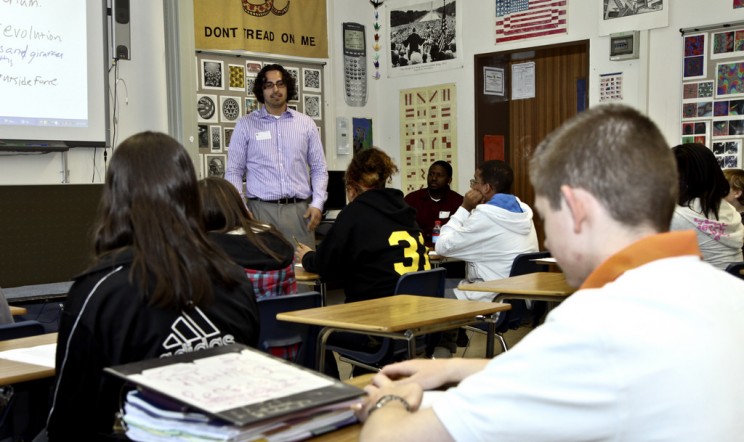 Engineering Interns in Classroom Engineering Interns in Classroom