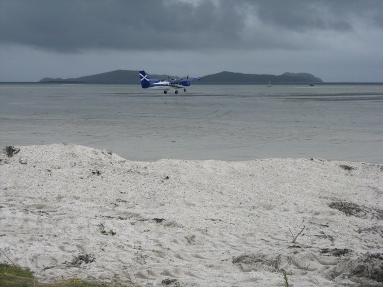 The World's Only Airport Where the Planes Land Right on the Sand