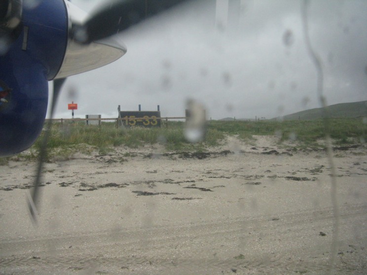 The World's Only Airport Where the Planes Land Right on the Sand