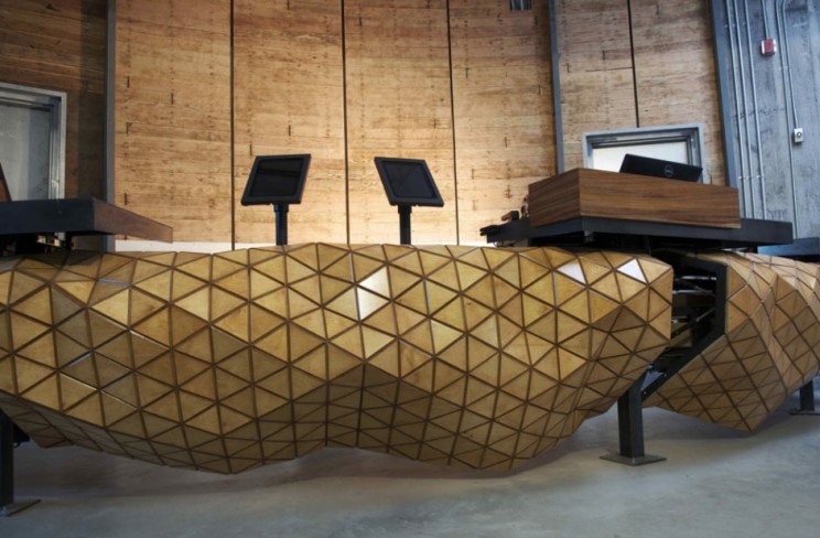 This Composite Wooden Material Behaves Just Like Fabric This Composite Wooden Material Behaves Just Like Fabric
