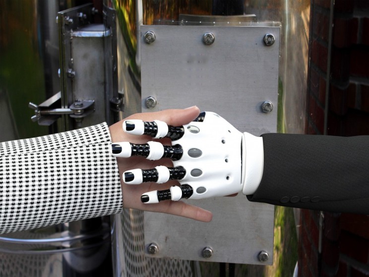 Robot Handshake Robot Handshake