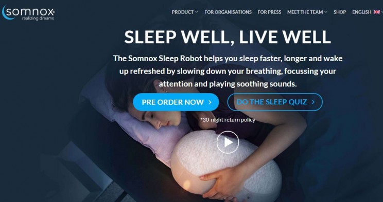 weird sleep gadgets Somnox
