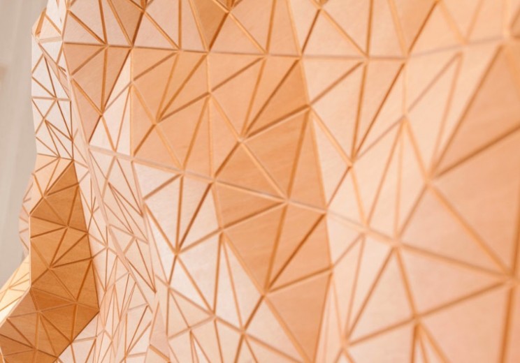 This Composite Wooden Material Behaves Just Like Fabric This Composite Wooden Material Behaves Just Like Fabric