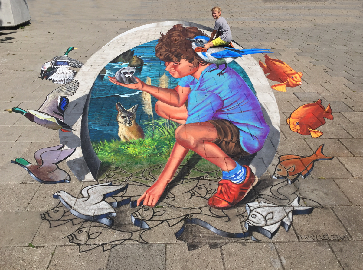 25+ Amazing Images of 3D Street Art 25+ Amazing Images of 3D Street Art