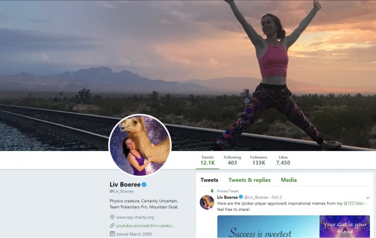 Liv Boeree Twitter Account Liv Boeree Twitter Account