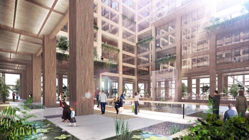 Plans Are Underway for the World's Tallest Wooden Skyscraper to be Built in Tokyo in 2041 Plans Are Underway for the World's Tallest Wooden Skyscraper to be Built in Tokyo in 2041