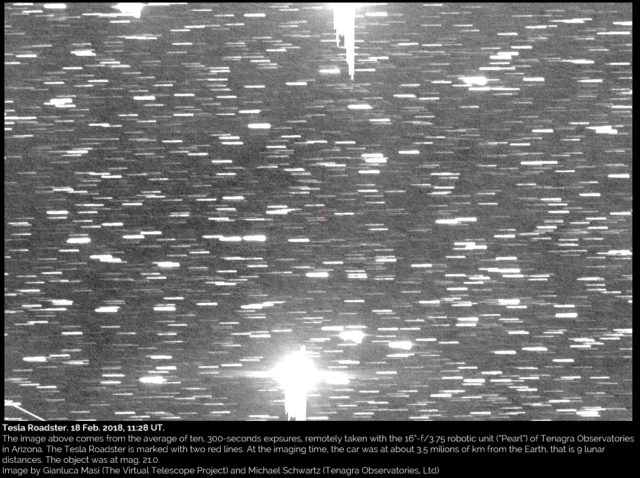 Elon Musk’s Space Tesla Has 6 Percent Chance of Colliding with Earth in the Next Million Years Elon Musk’s Space Tesla Has 6 Percent Chance of Colliding with Earth in the Next Million Years