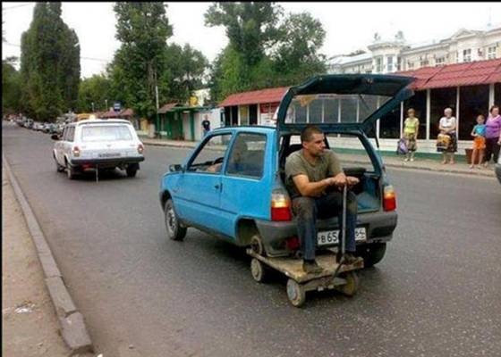 11 Times a Flat Tire didn't Stop Somebody from Moving 11 Times a Flat Tire didn't Stop Somebody from Moving