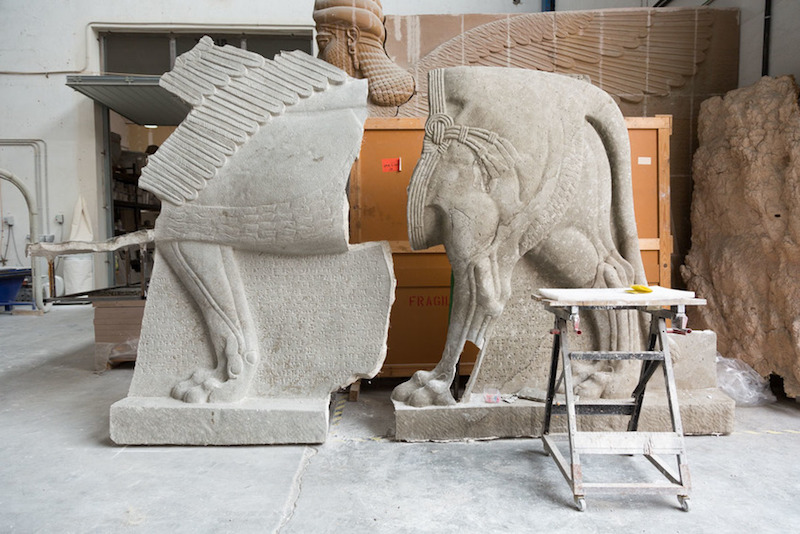 Two Ancient Statues Get Reconstructed Through 3D-Modelling to Go Back to Mosul Two Ancient Statues Get Reconstructed Through 3D-Modelling to Go Back to Mosul