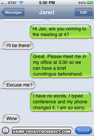 15 Worst Autocorrect Mistakes People Have Sent Their Bosses 15 Worst Autocorrect Mistakes People Have Sent Their Bosses