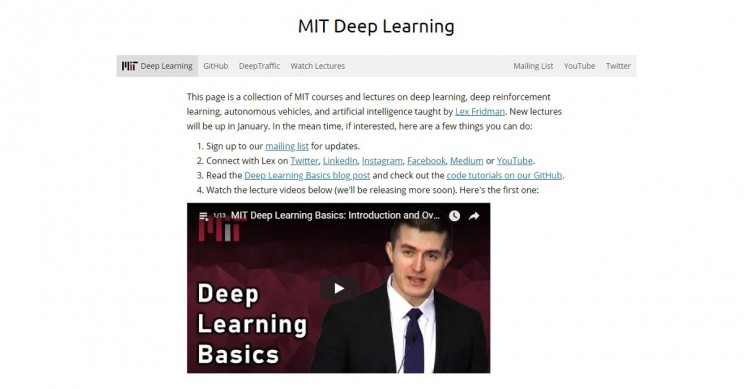 MIT-Deep-Learning MIT Deep Learning