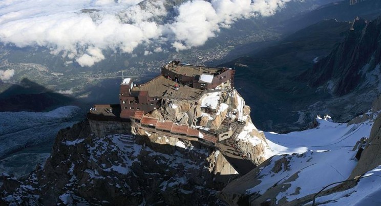 Aiguille du Midi, Home of One the Longest Cable Cars in the World Aiguille du Midi, Home of One the Longest Cable Cars in the World