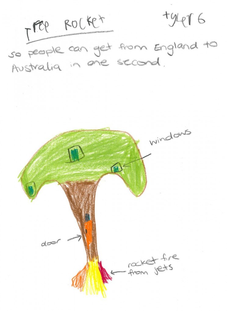 inventions by kids rocket tree