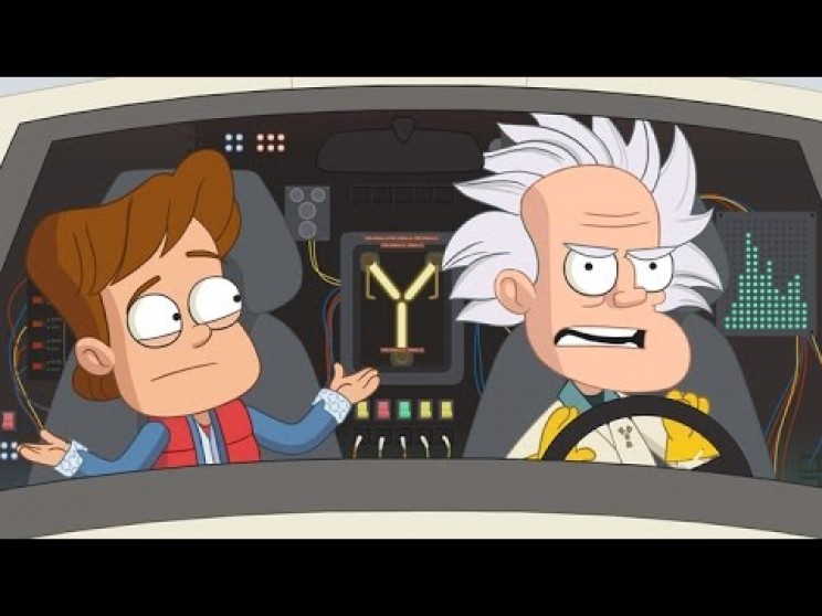 Science Cartoons back to the future