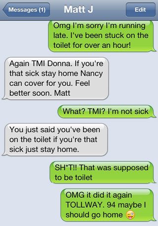 15 Worst Autocorrect Mistakes People Have Sent Their Bosses 15 Worst Autocorrect Mistakes People Have Sent Their Bosses
