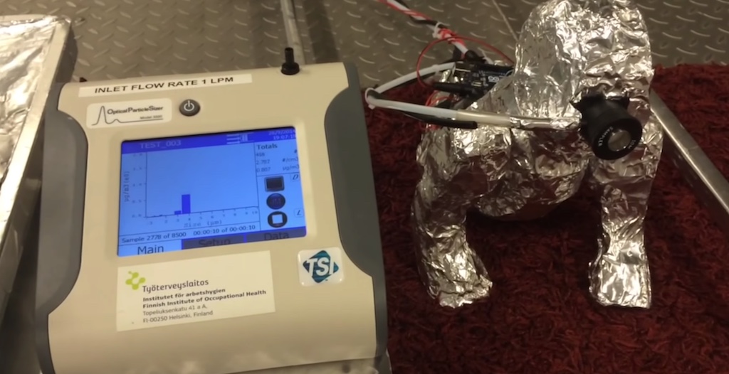 This Creepy Tin Foil Robot Helps Scientists Understand What Crawling Babies Inhale This Creepy Tin Foil Robot Helps Scientists Understand What Crawling Babies Inhale